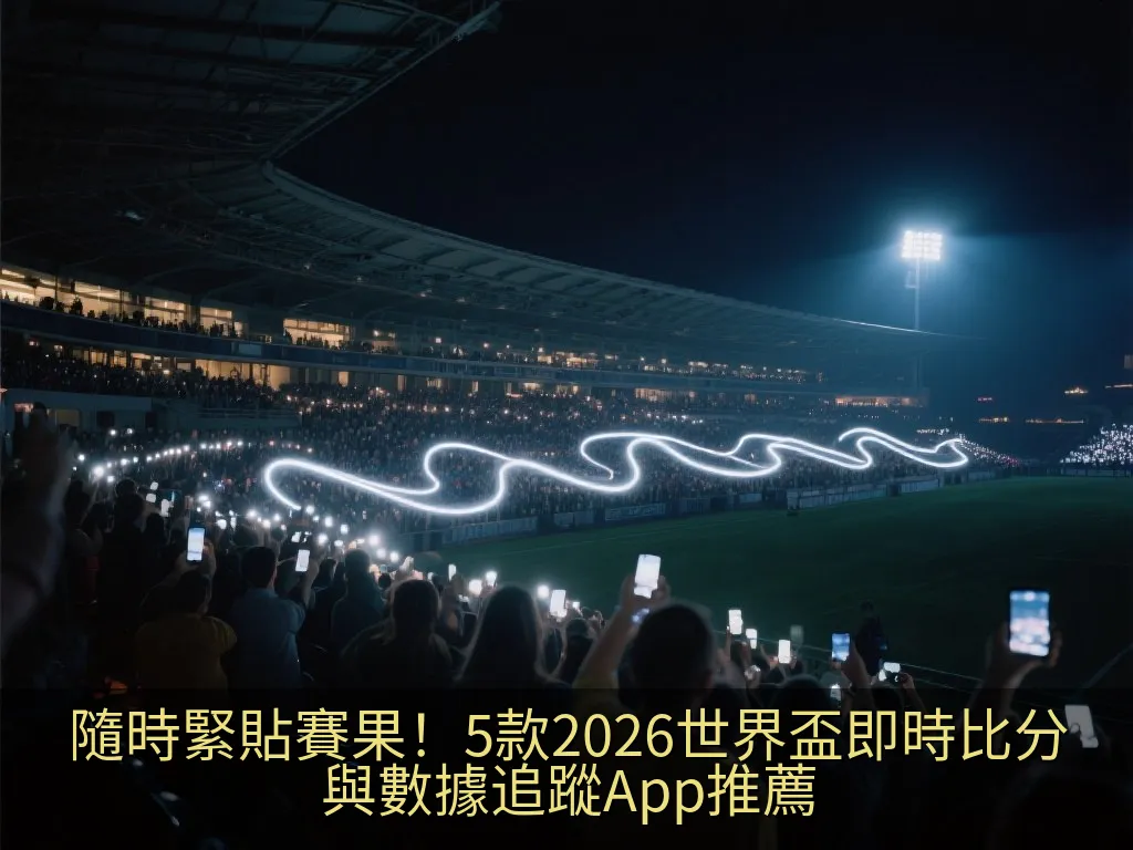 隨時緊貼賽果！5款2026世界盃即時比分與數據追蹤App推薦